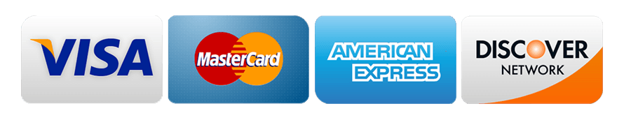 Visa MasterCard American Express Discover